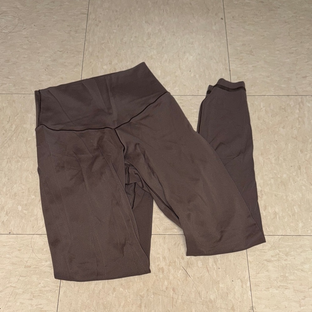 Aerie Taupe High-Waisted Leggings